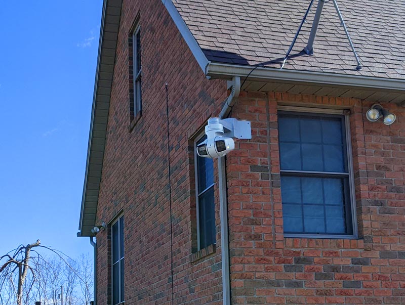 residential surveillance camera installation night vision ohio